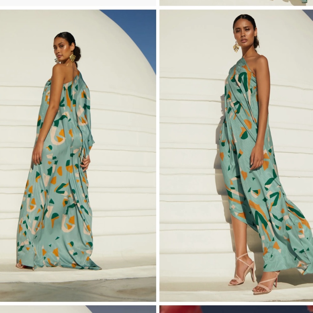 NWT DIARRABLU Satu One-Shoulder Dress (Size M) - Picture 2 of 3